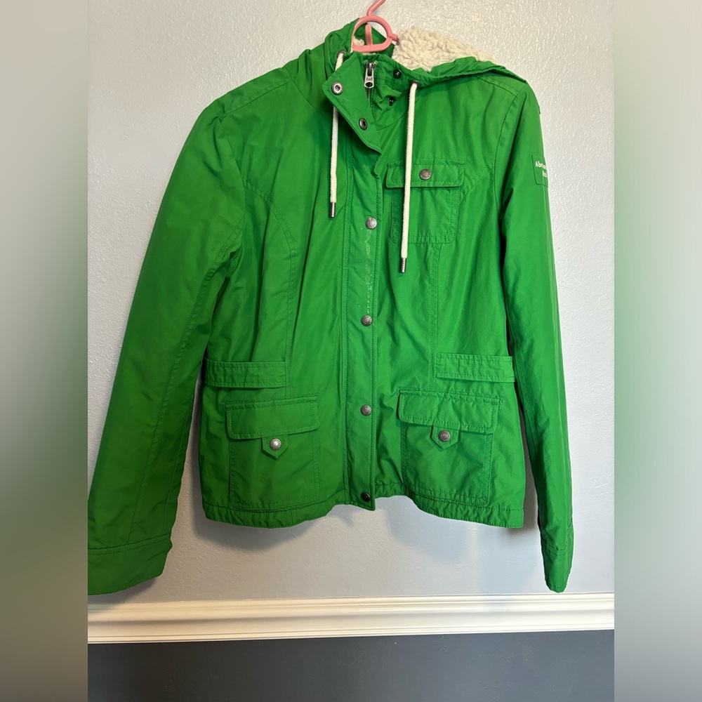 Green Abercrombie Jacket